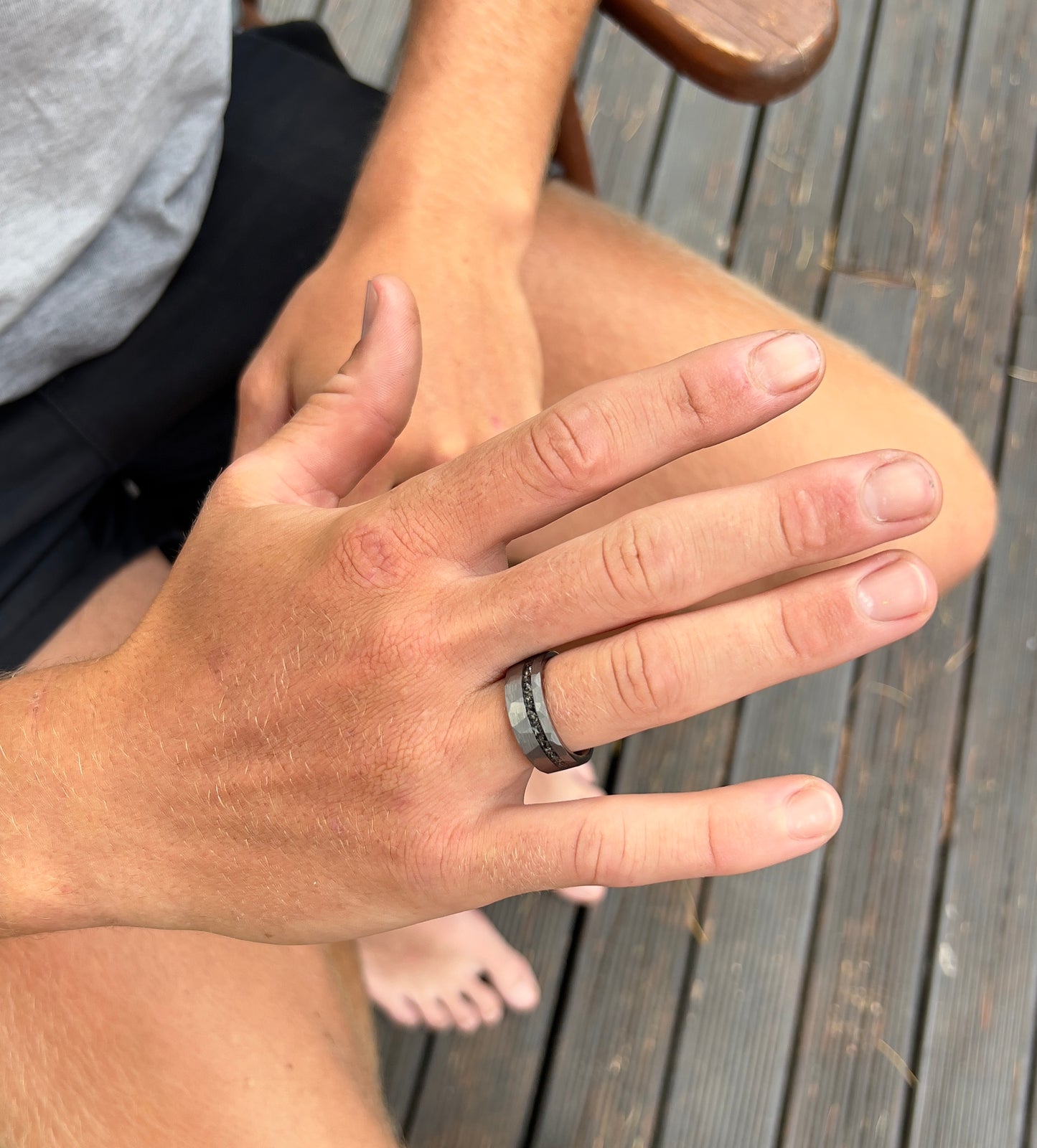 Titanium ring